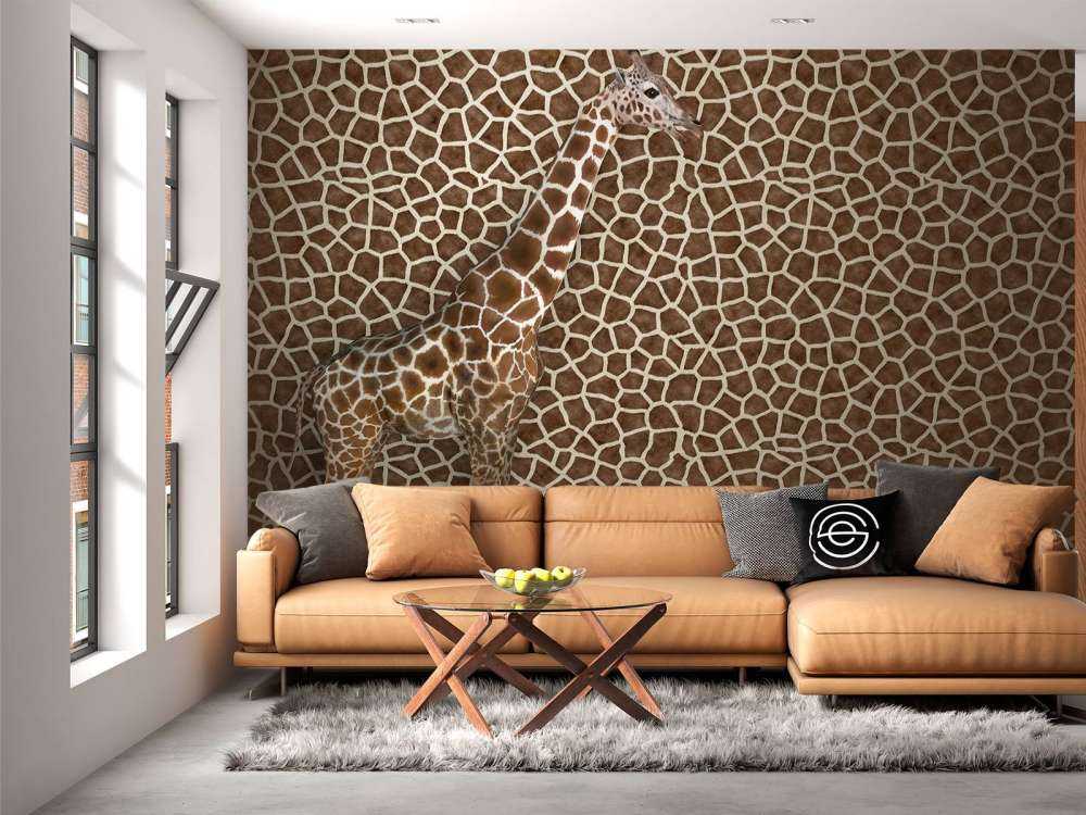 Getarnte Giraffe