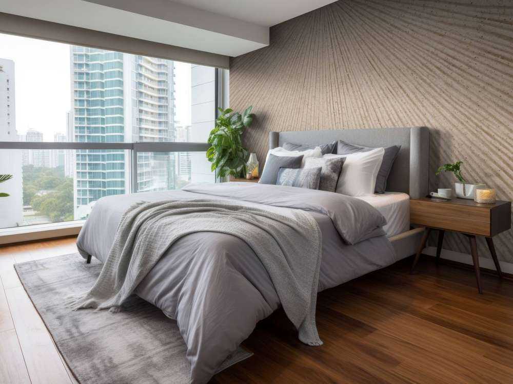 Struktur mit Linien in beige-braun