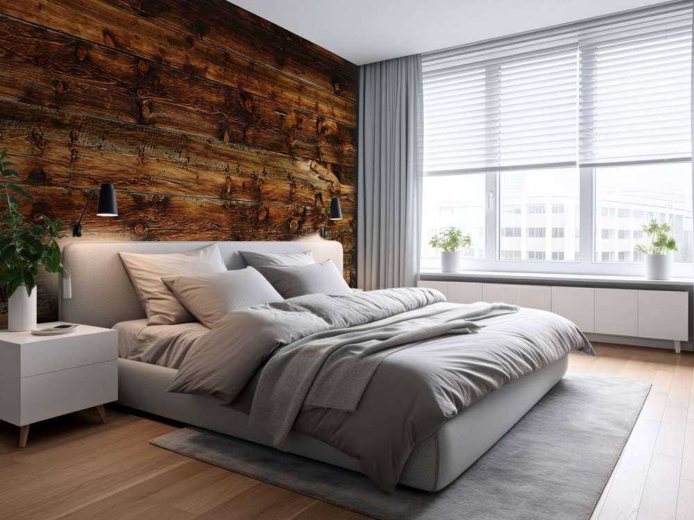 Geflammtes Holz