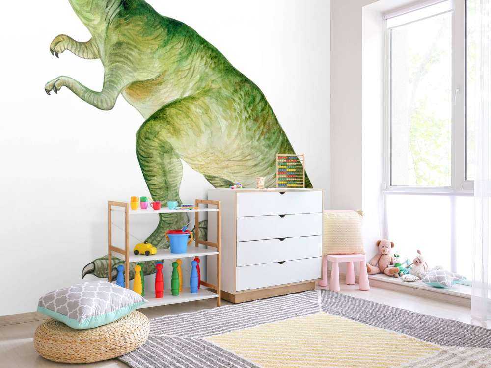 Tyrannosaurus aus Aquarellfarbe