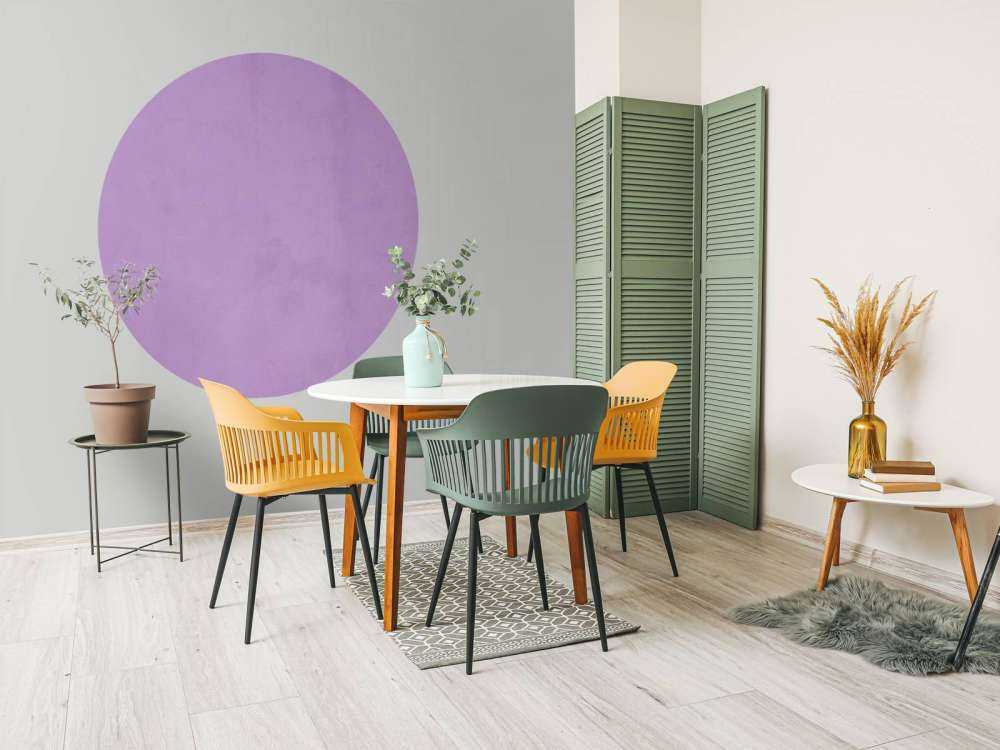 Pastelllila Beton