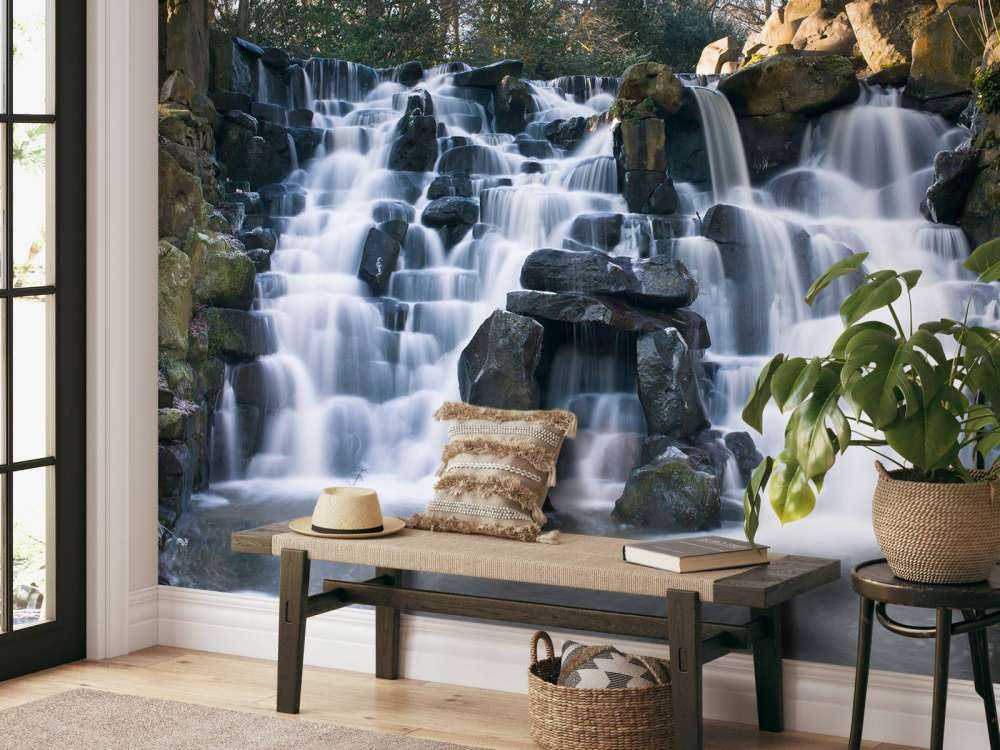 Wasserfall im Winter