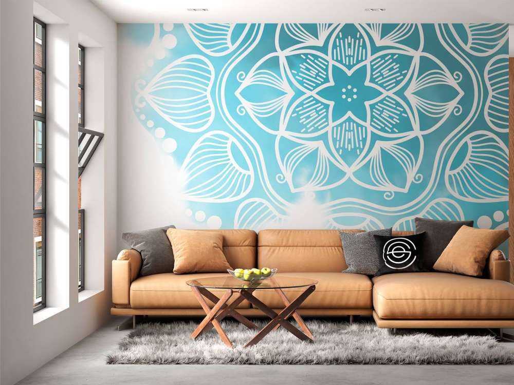 Aquarell-Mandala