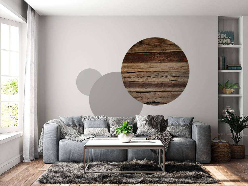 Geräuchertes rotes Holz
