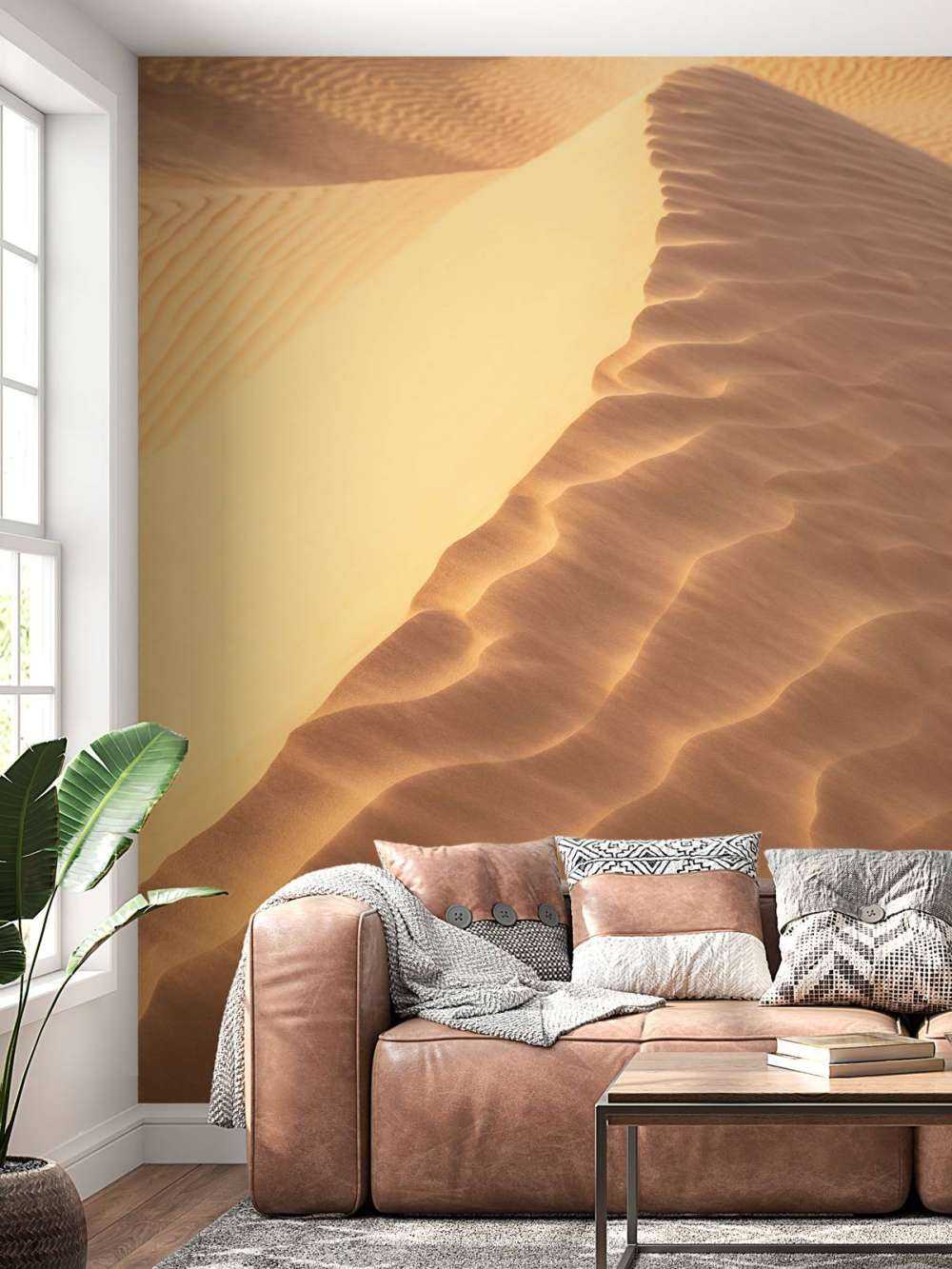Sanddünen von oben