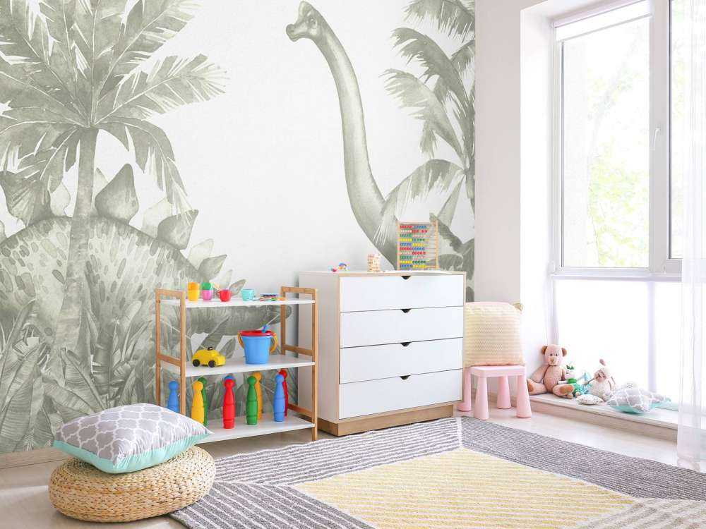 Dinosaurier in grün