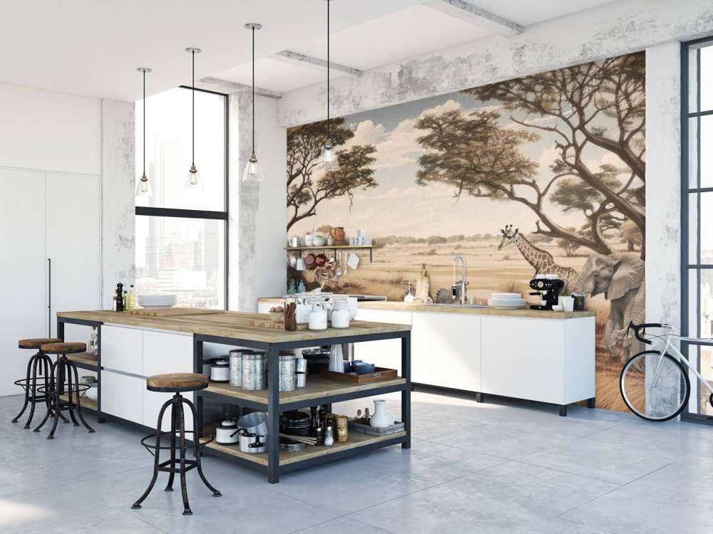 Safari-Landschaft