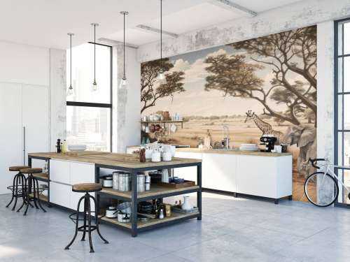 Safari-Landschaft