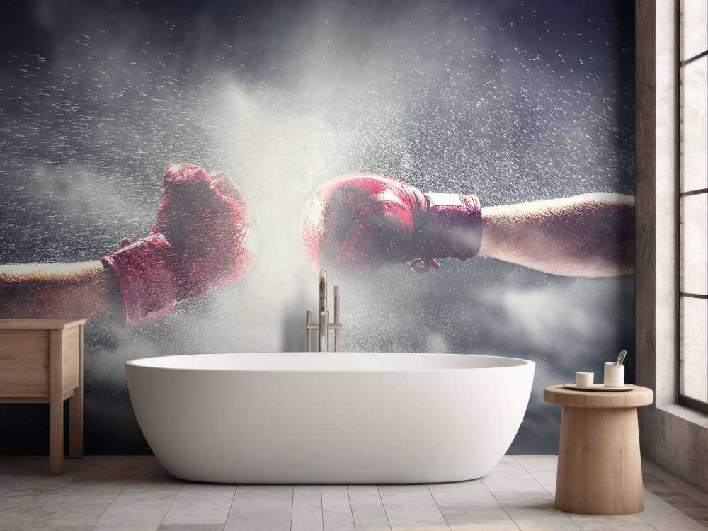 Zwei Boxer