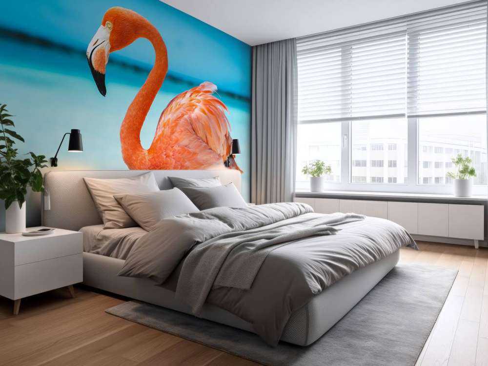 Tropischer Flamingo