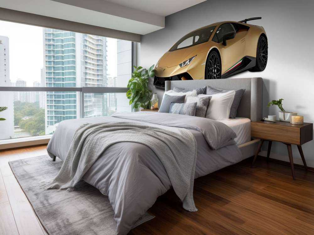 Lamborghini Huracán - Rechts vorne, weiß
