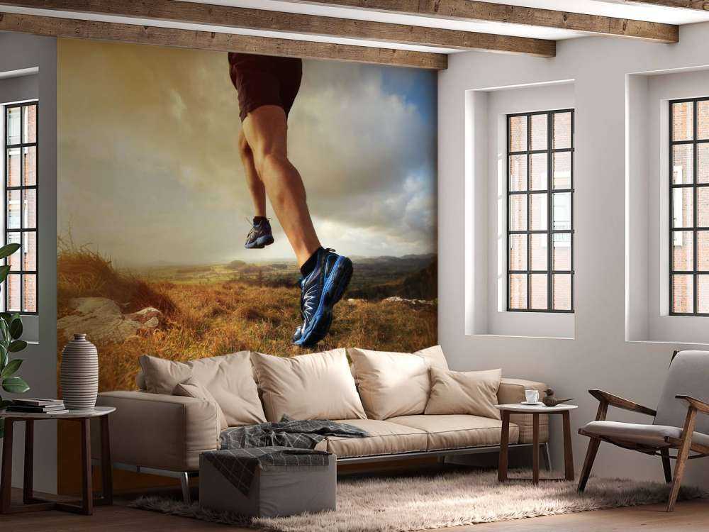 Jogger in Aktion