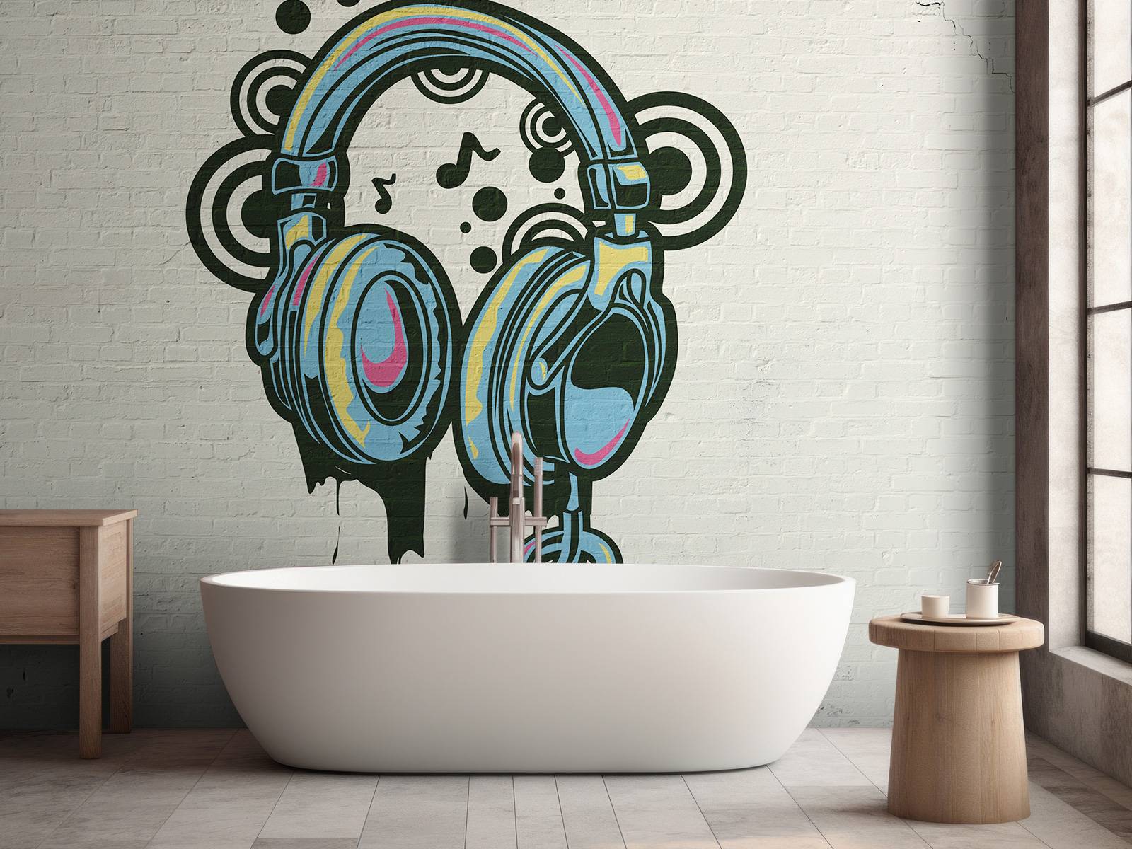 Graffiti-Kopfhörer