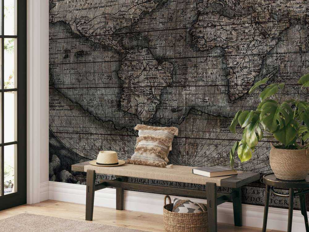 Lateinische Weltkarte