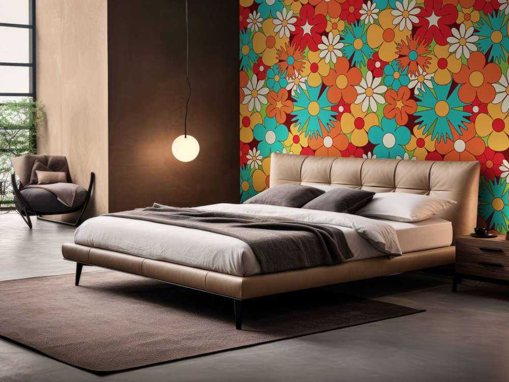 Blumen im Vintage Stil