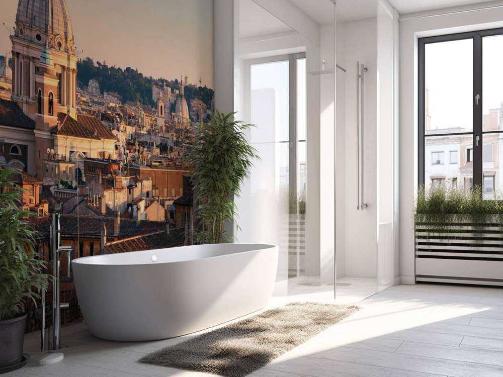 Rom Blick von der Dachterrasse