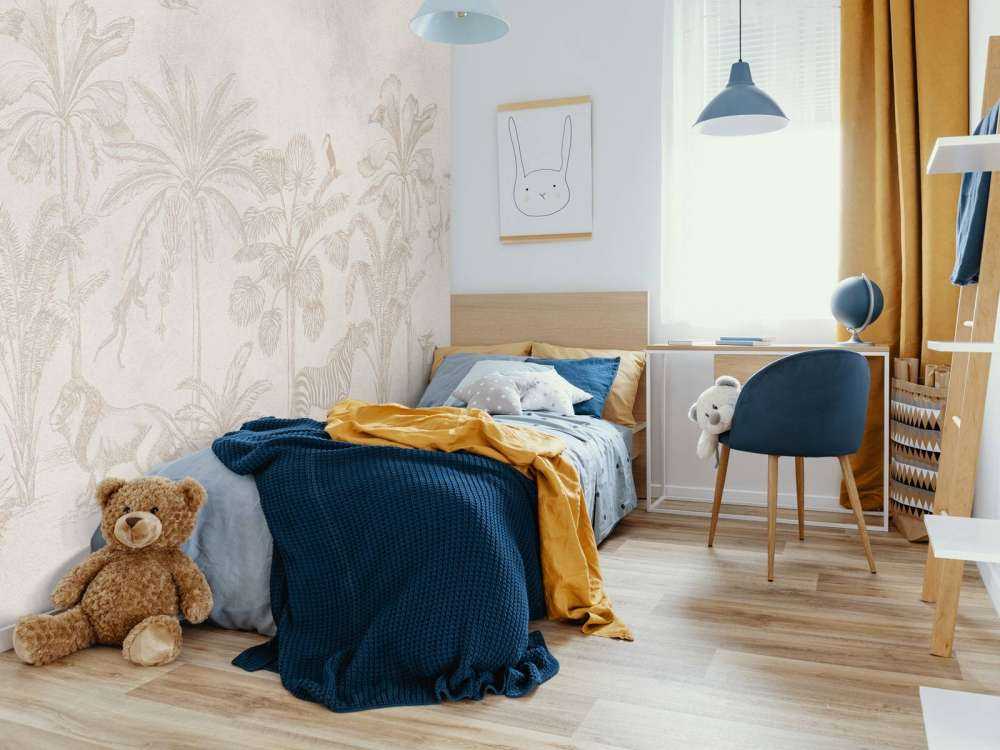 Tierischer Dschungel taupe