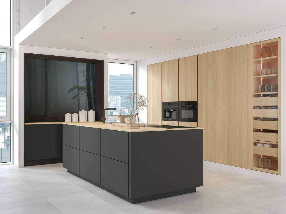 Panorama Nebeliger Wald