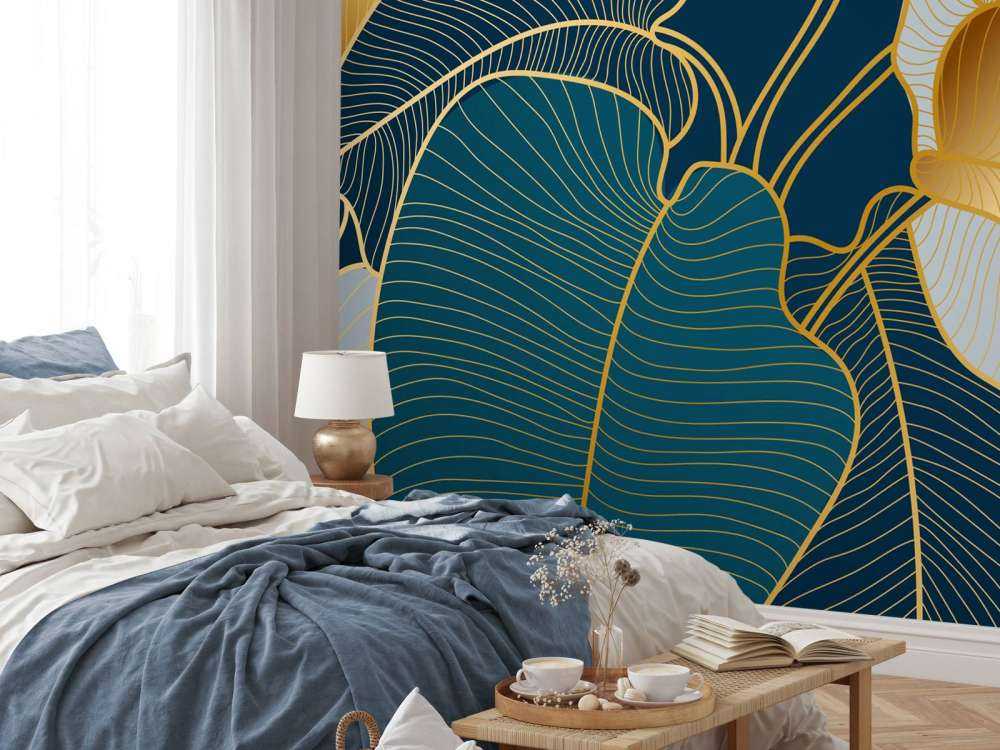 Luxuriöses Gold Art Deco