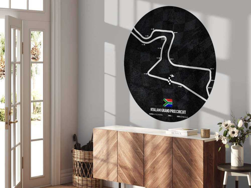 Formel 1-Rennstrecke - Kyalami Grand Prix Circuit - Südafrika