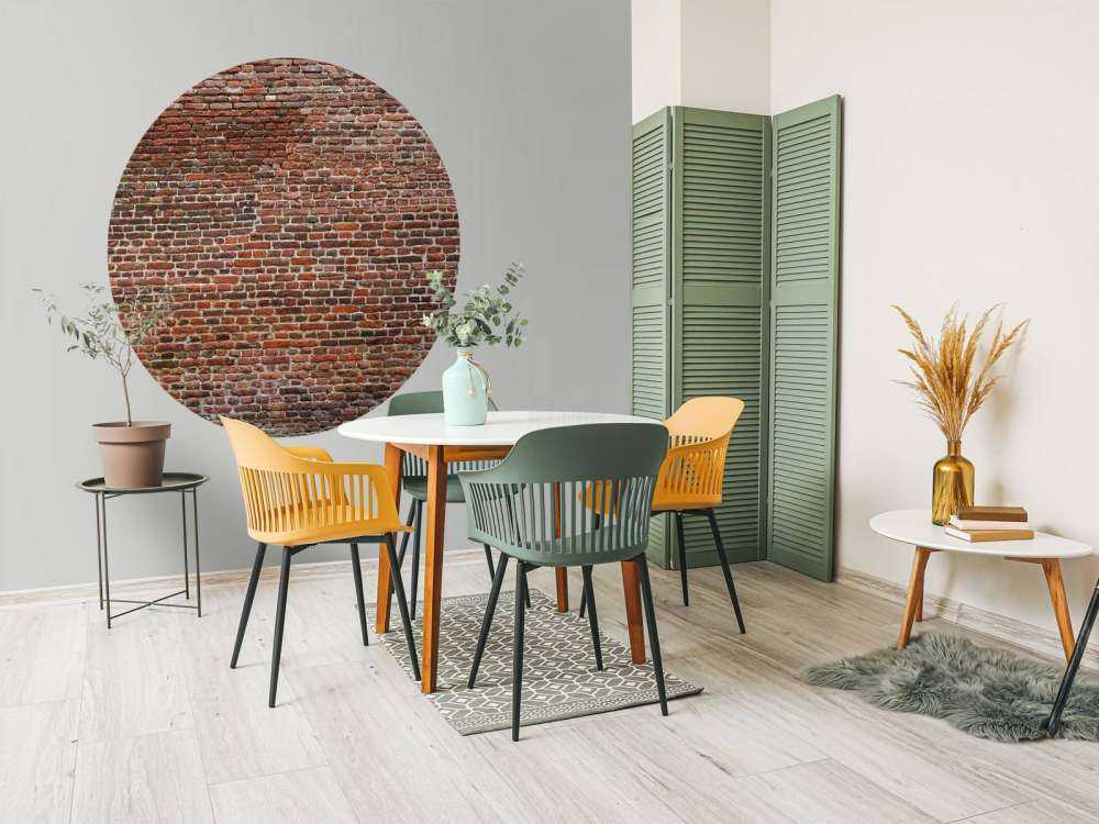 Restaurierte Außenwand