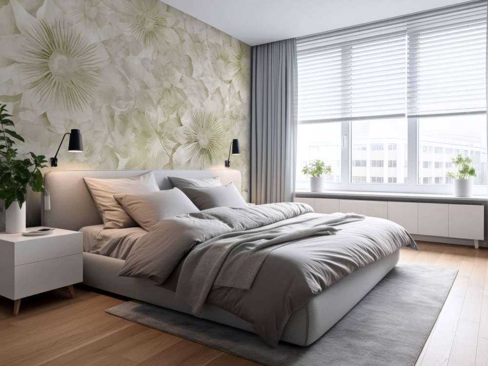 Botanische Aquarell-Eleganz Warmes Sand