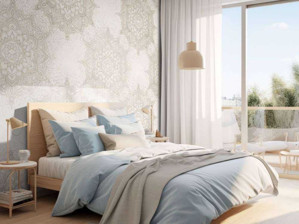 Marrakesch-Magisches Mandala - beige