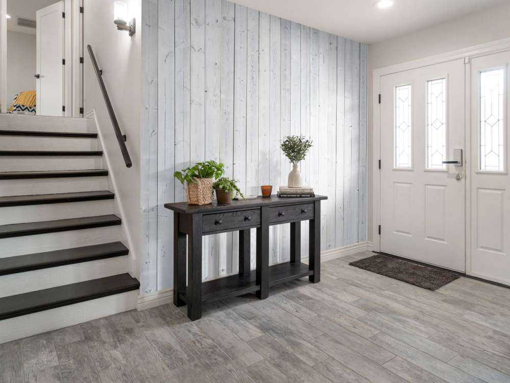 Whitewash Holz vertikal