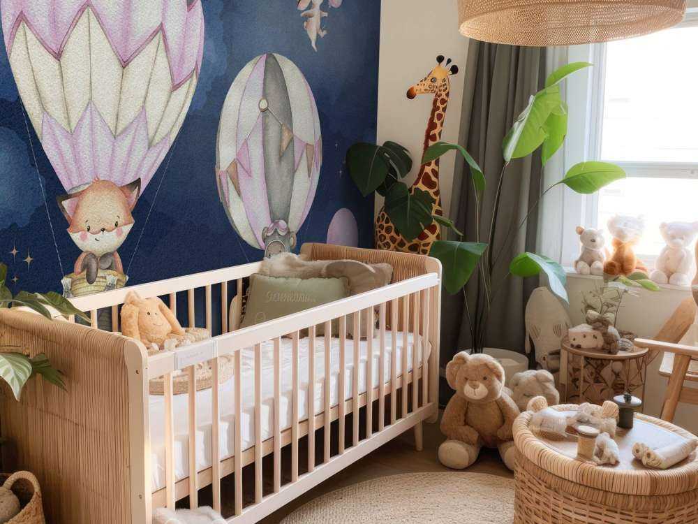 Fliegende Tiere rosa