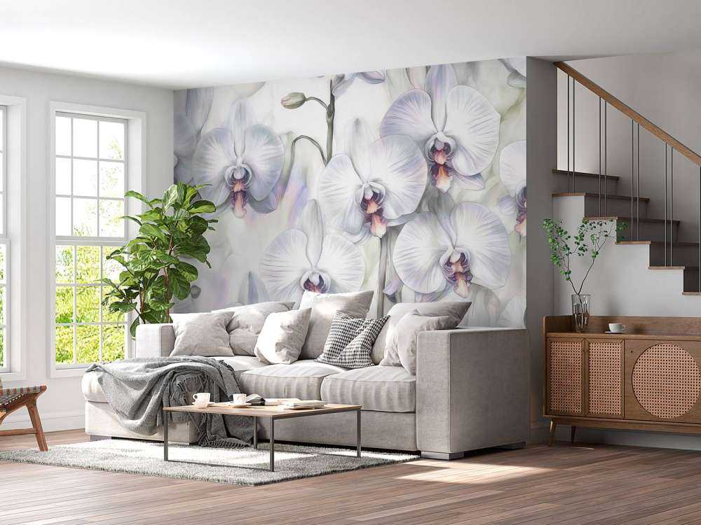 Orchideen Paradies Blau