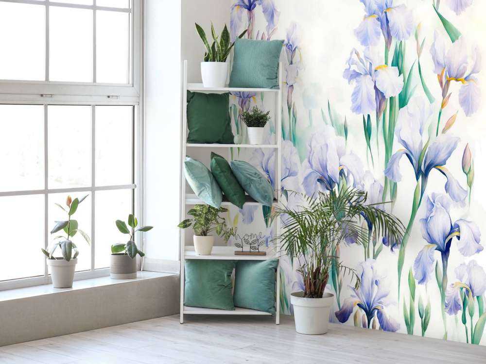Iris tanzen nahtlos Pastell