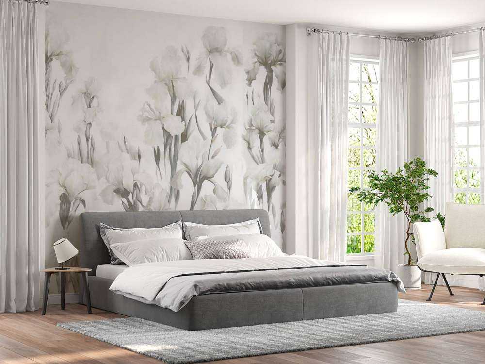 Iris tanzen nahtlos warmes Beige