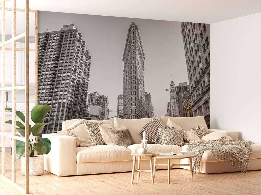 Belebte Straße in New York