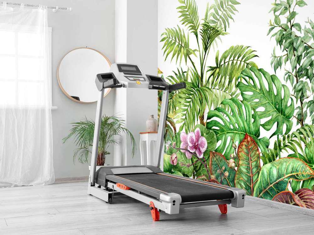 Tropische Pflanzen aus Aquarell