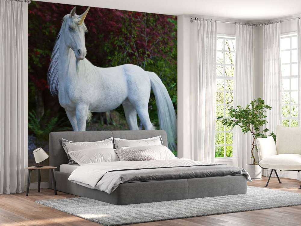 Einhorn im Fluss