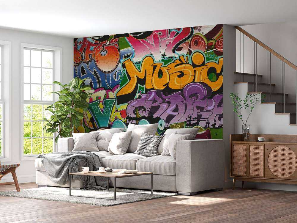 Wand-Graffiti