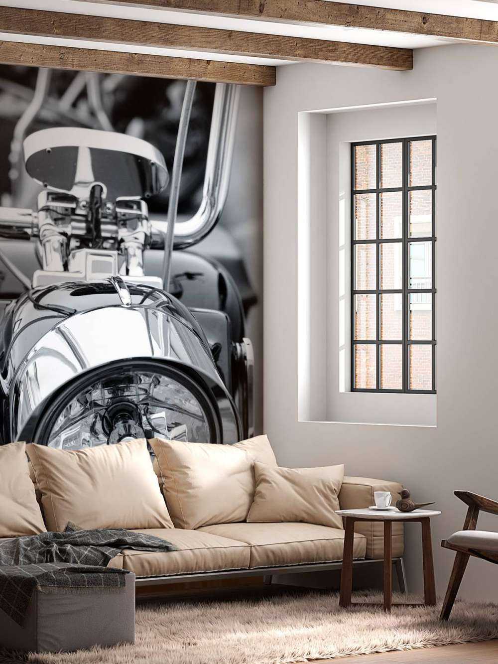 Klassisches Motorrad