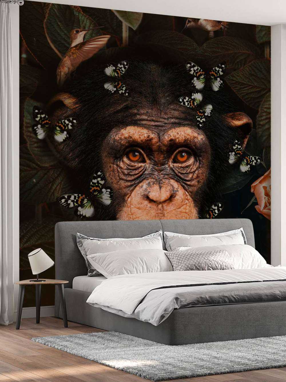 Tropical Chimpanzee Porträt