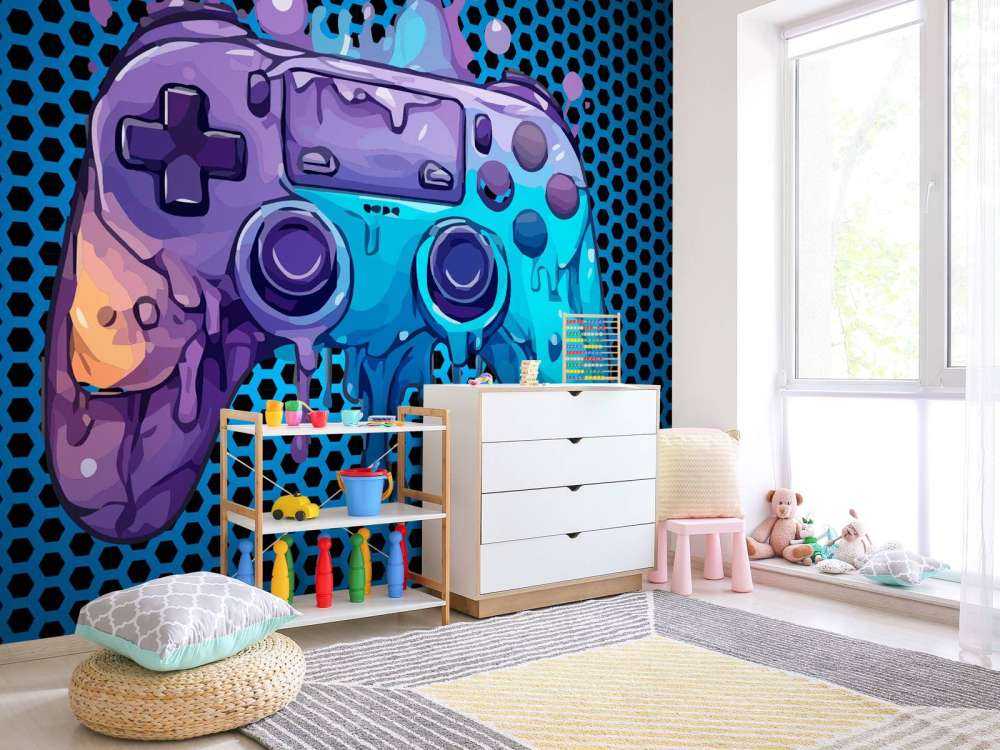 Schmelzender Gamer-Controller