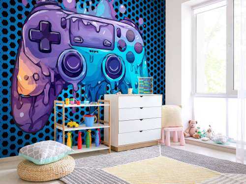 Schmelzender Gamer-Controller