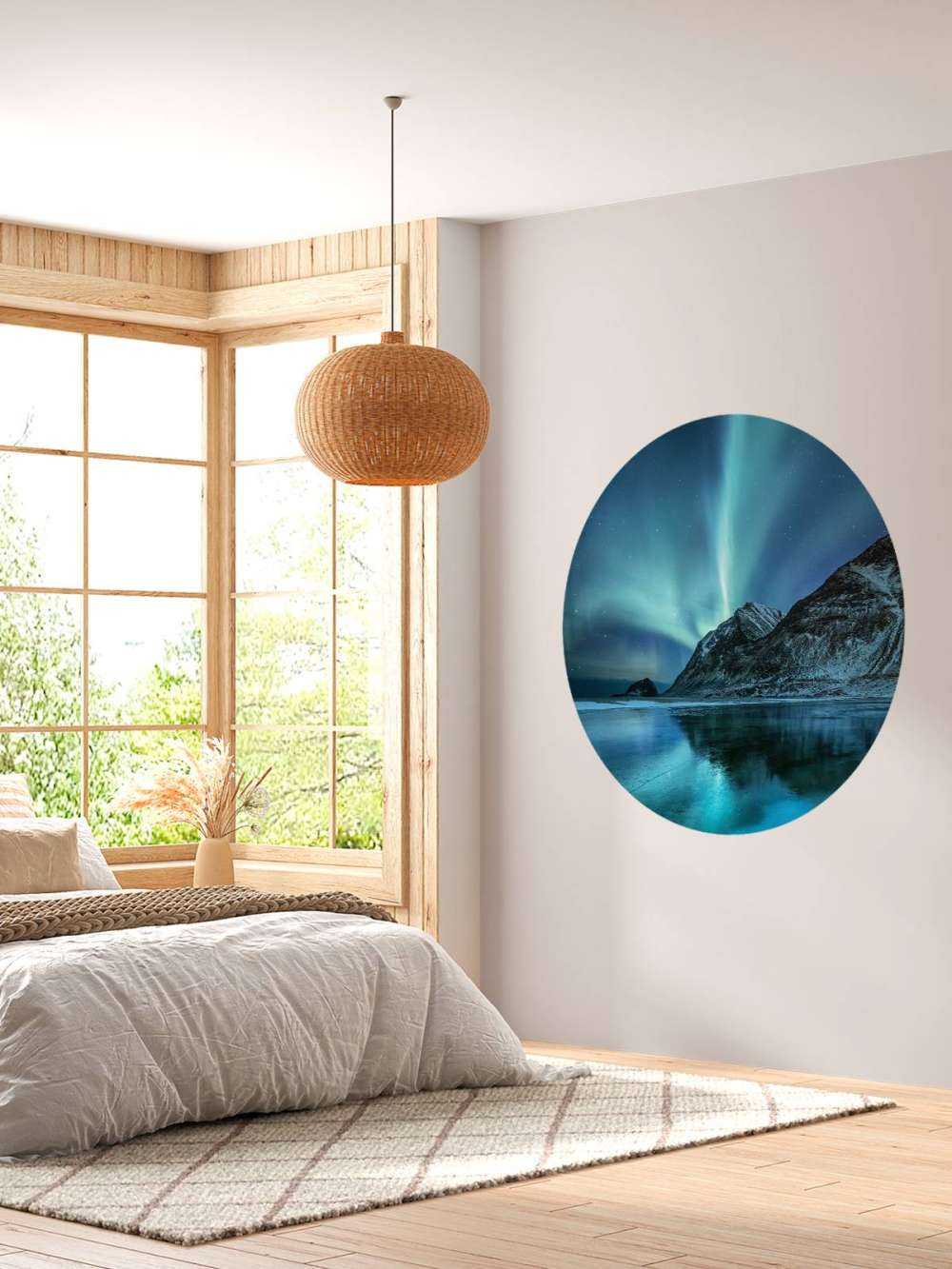 Nordlichter blau