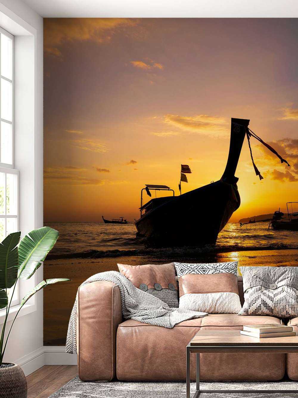 Traditionelles Longtailboot