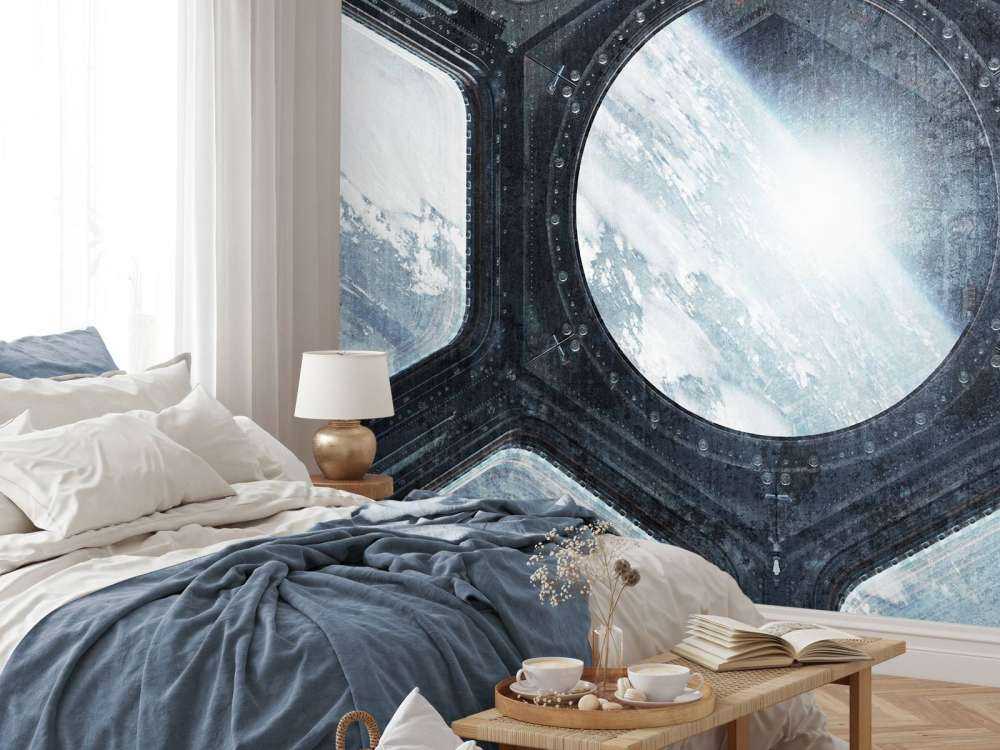 Blick auf die Erde