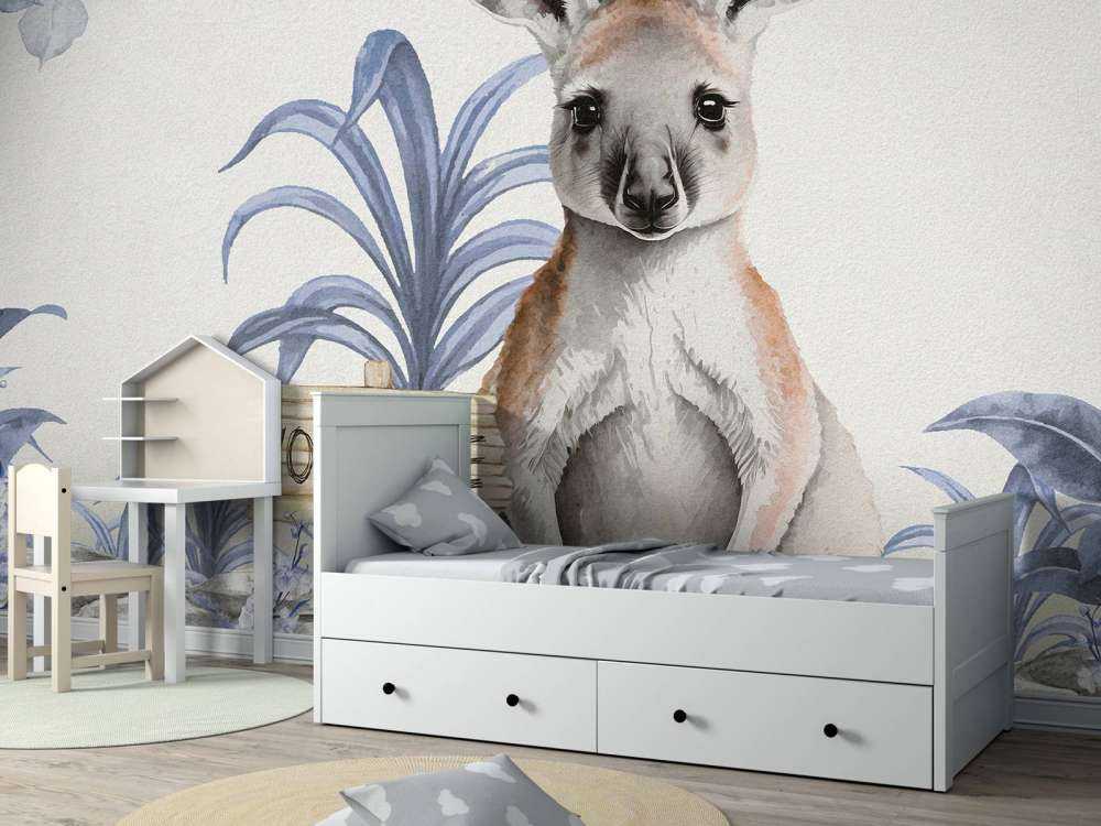 Dschungel-Baby Känguru blau