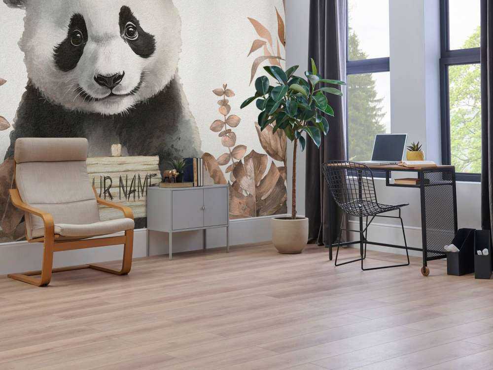 Kleiner Panda im Dschungel taupe