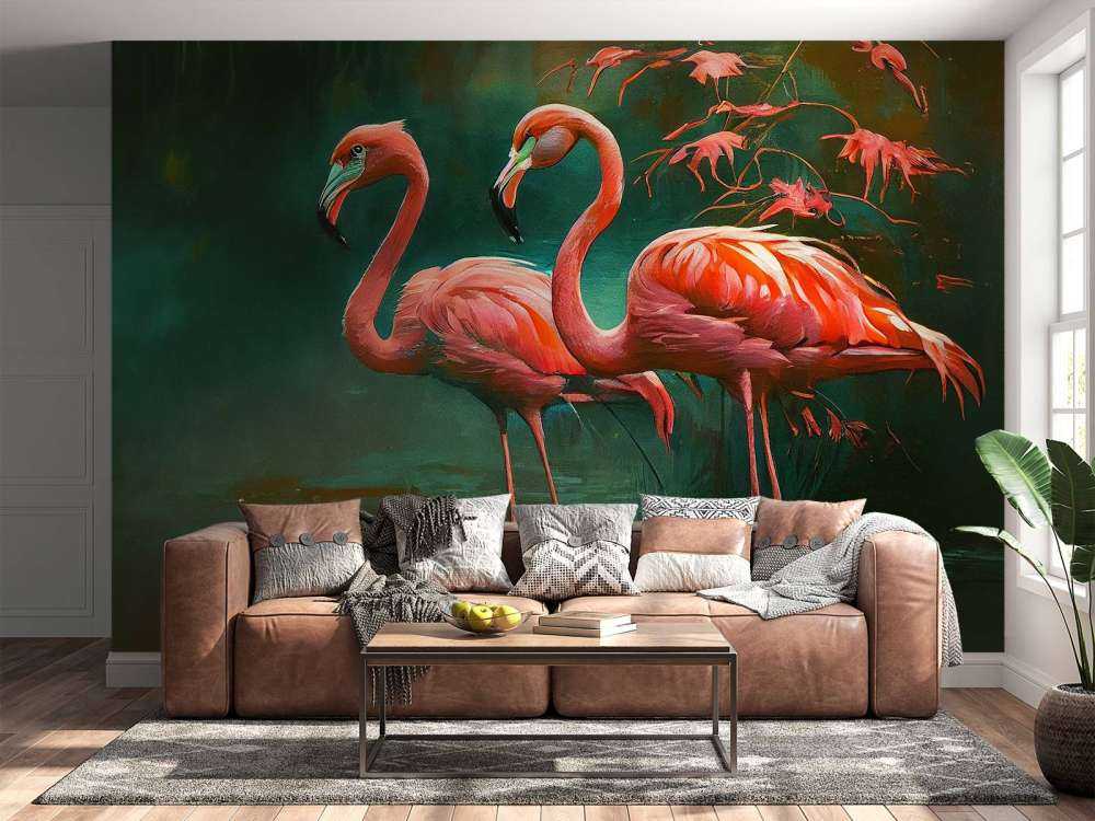 Flamingo Flüsterndes Wasser