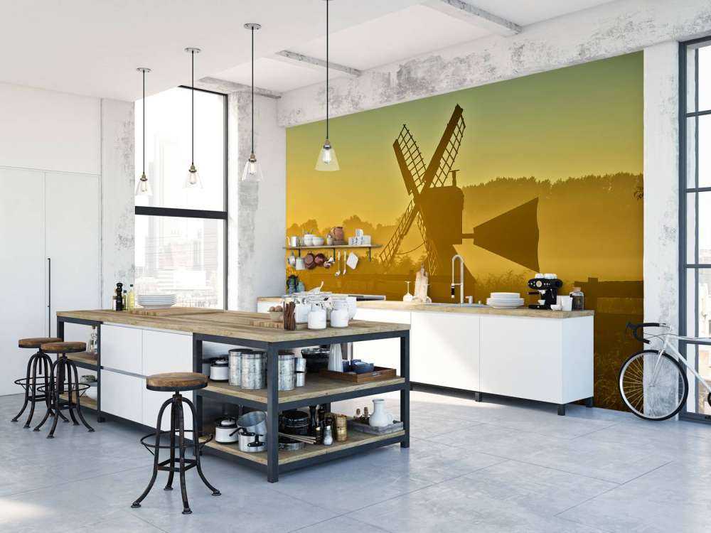 Wiesenmühle bei Sonnenaufgang