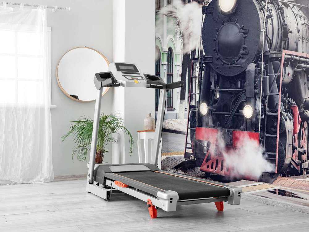 Dampfzug mit dampfendem Dampf