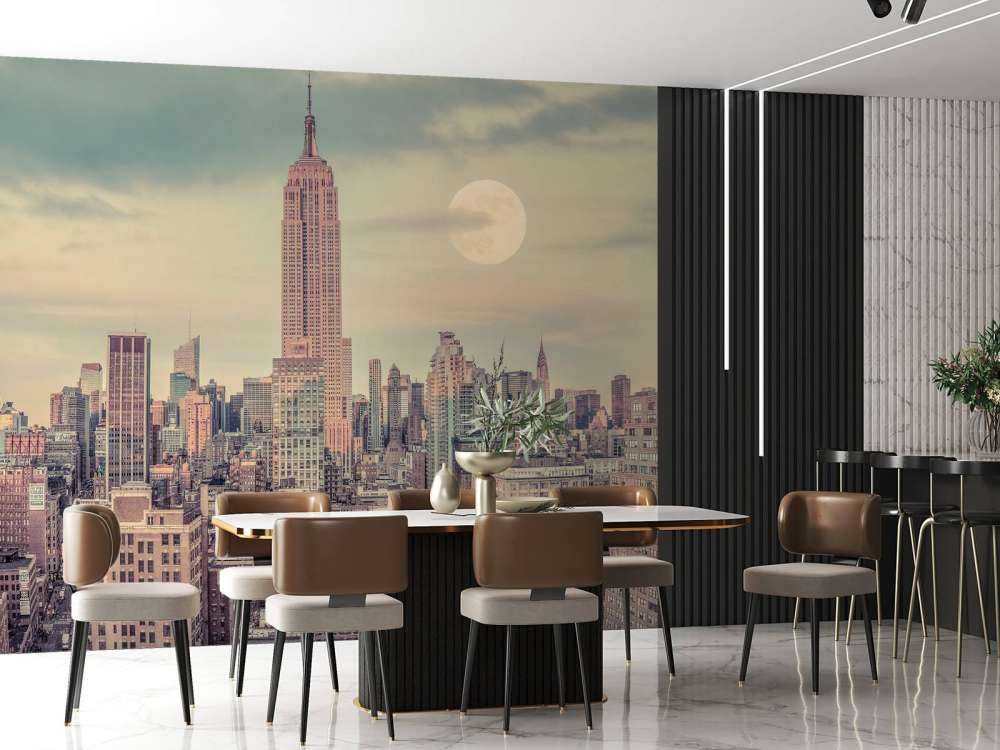 Empire State Building mit Manhattan