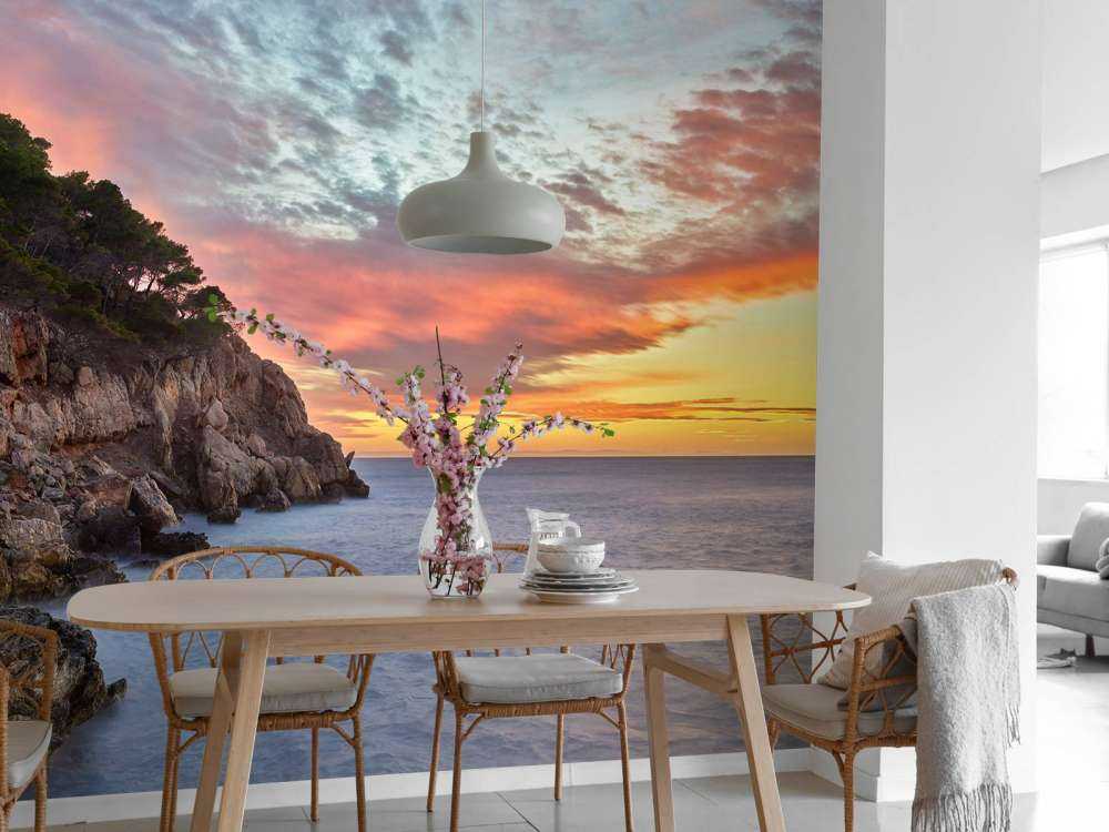 Farbenprächtiger Sonnenuntergang